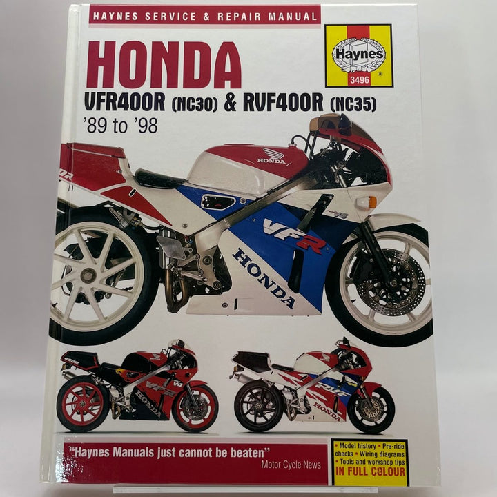 Honda VFR400 and RVF400 V-fours, 1989-97 – Reparaturanleitung (Haynes)