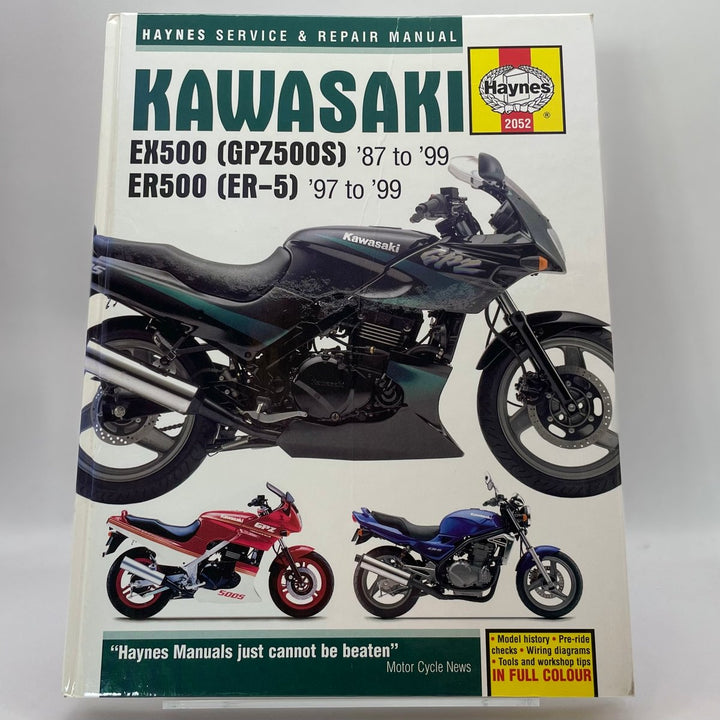Kawasaki EX & ER500 – Reparaturanleitung (Haynes)