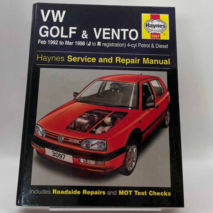 VW Golf and Vento – Reparaturanleitung (Haynes)