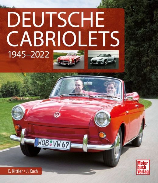 Deutsche Cabriolets – 1945-2022, Buchcover