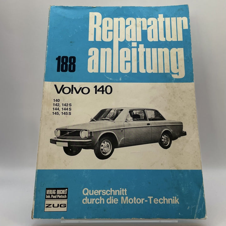 Volvo 140 - Reparaturbuch – Originalfoto des Exemplars