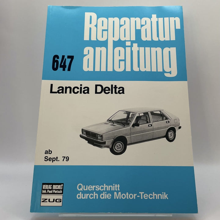 Lancia Delta – Reparaturanleitung – Originalfoto des Exemplars