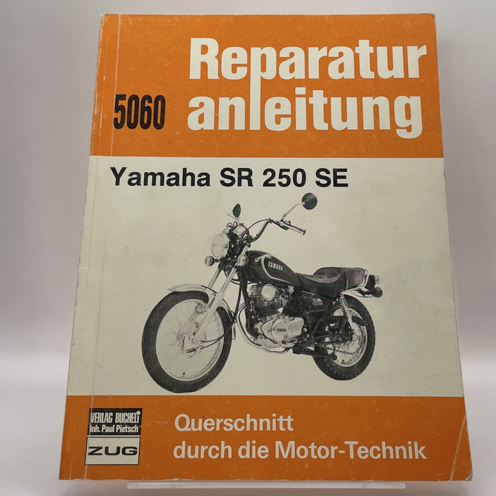 Yamaha SR 250 SE - Reparaturbuch – Originalfoto des Exemplars