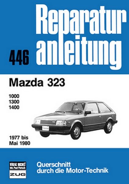 Mazda 323 - Reparaturbuch, Buchcover