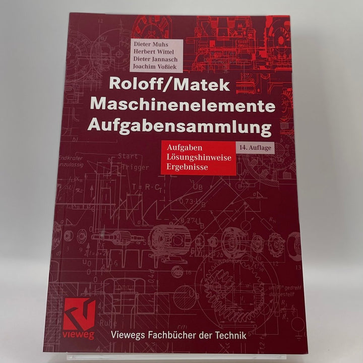 Roloff/Matek Maschinenelemente Aufgabensammlung – Technikhandbuch