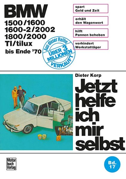 BMW 1500/1600/1600-2/2002/1800/2000/TI/tilux, Buchcover