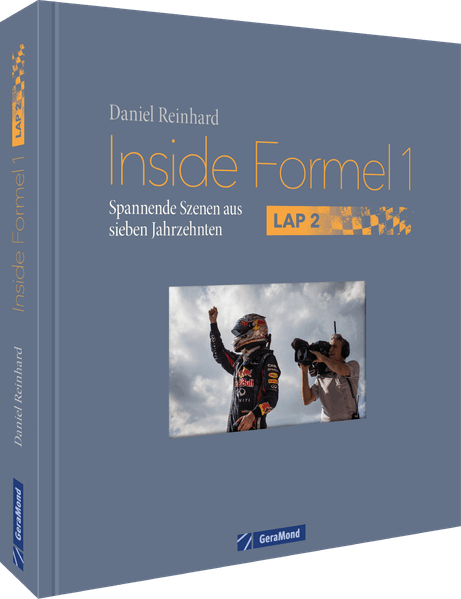 Inside Formel 1: Lap 2 – Spannende Szenen aus sieben Jahrzehnten, Buchcover