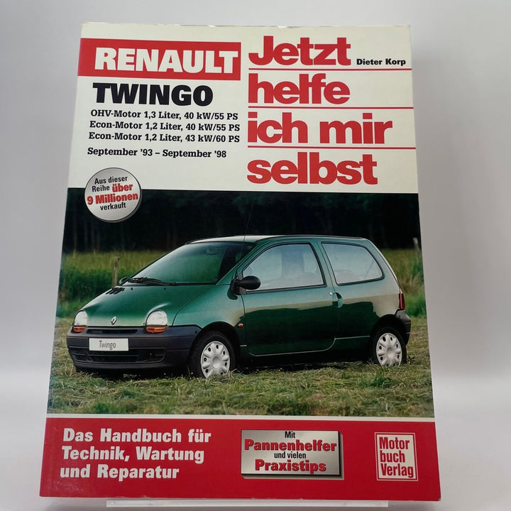 Renault Twingo – Reparaturanleitung – neues quadratisches Originalfoto 9783613018556