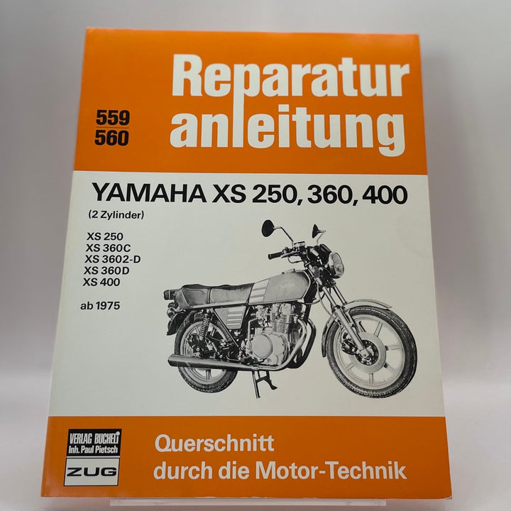 Yamaha XS 250 360 400, 2 Zylinder, ab 1975 – Bd. 559/560 – neues quadratisches Originalfoto 9783716814215