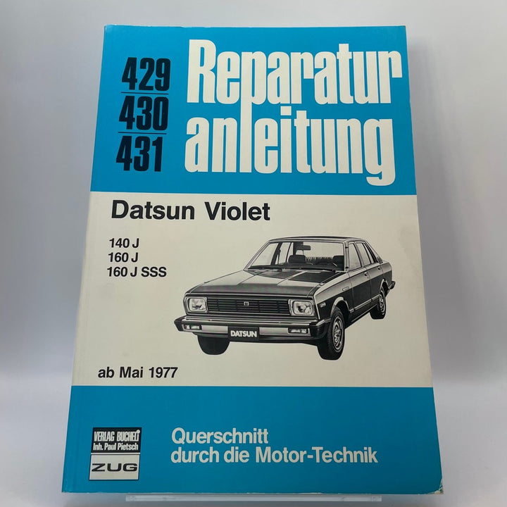 Datsun Violet ab Mai 1977 – Bd. 429/430 – neues quadratisches Originalfoto 9783716815014