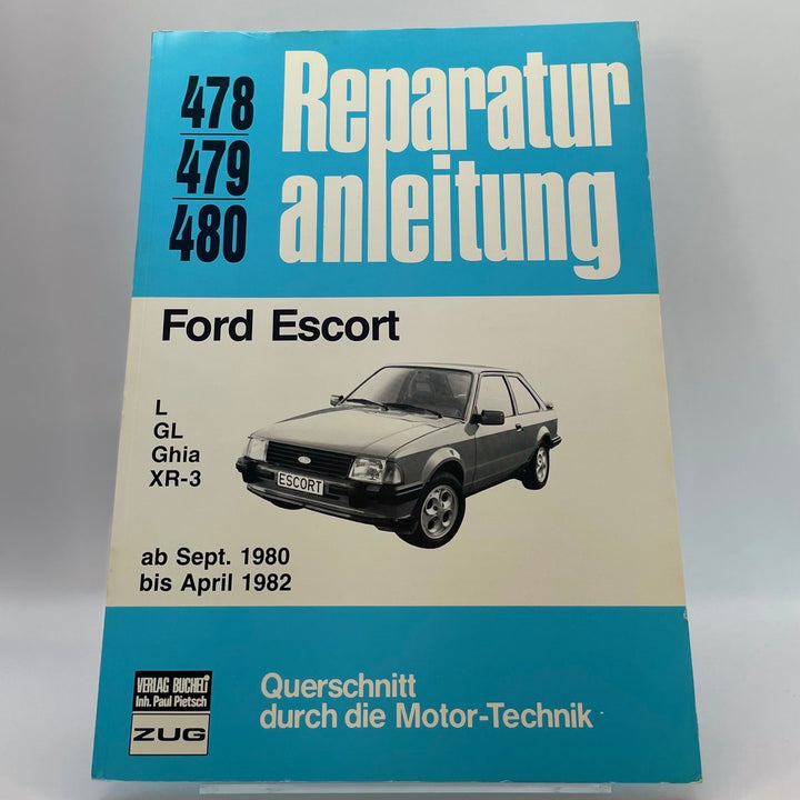 Ford Escort L / GL / Ghia / XR-3 ab Sept. 1980 – Bd. 478/479 – neues quadratisches Originalfoto 9783716815328
