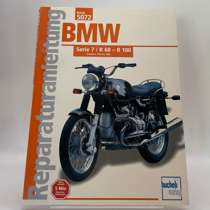 BMW Serie 7 / R 60 - R 100 1976-1980 – Reparaturanleitung – neues quadratisches Originalfoto 9783716816844