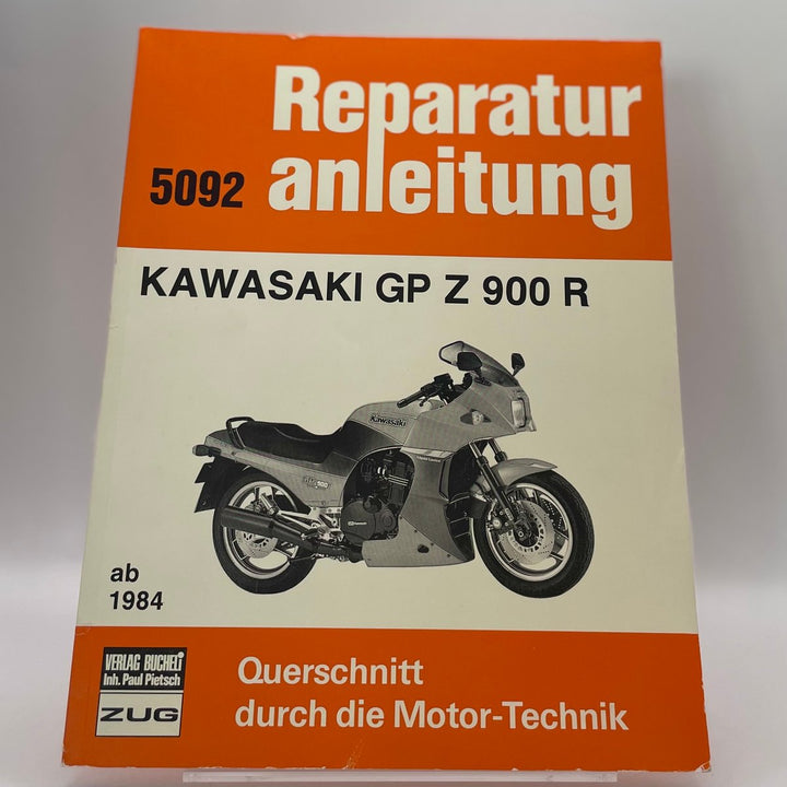 Kawasaki GPZ 900 R ab 1984 – Reparaturanleitung · Bd. 5092 – neues quadratisches Originalfoto 9783716817278