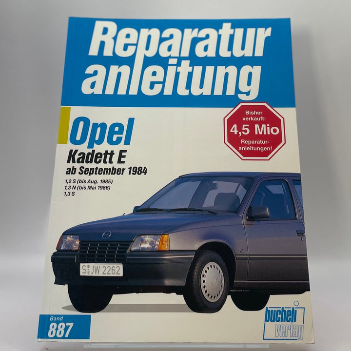 Opel Kadett E (ab 84) – Reparaturanleitung – neues quadratisches Originalfoto 9783716817308