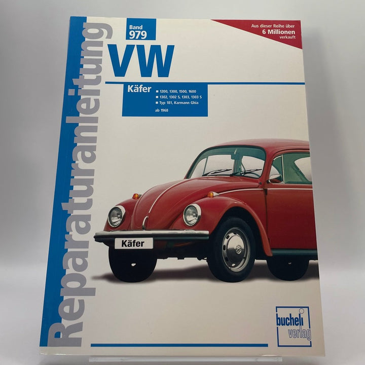 VW Käfer – Reparaturanleitung – neues quadratisches Originalfoto 9783716817858