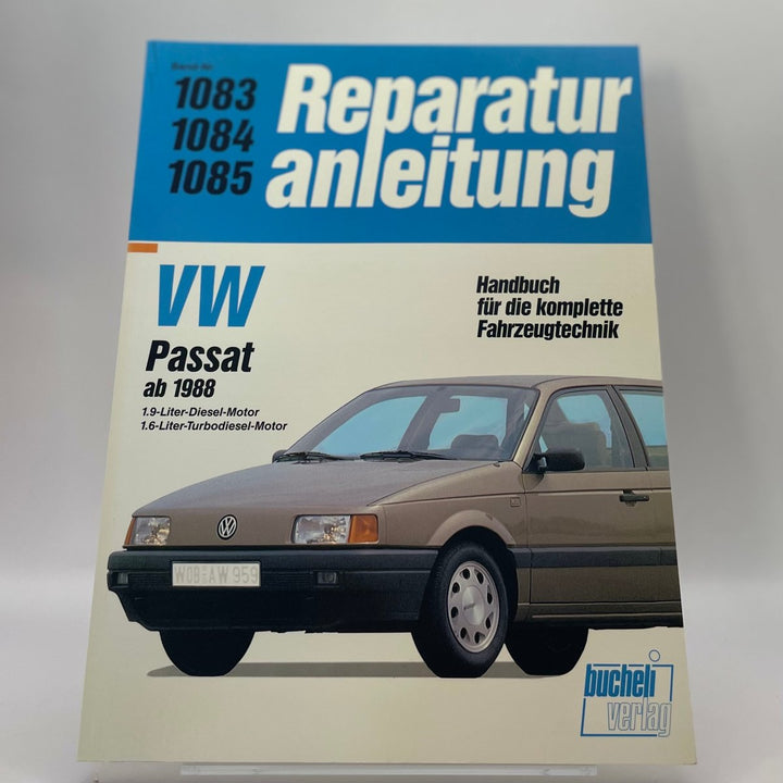 VW Passat ab 1988 – Reparaturanleitung – neues quadratisches Originalfoto 9783716818169