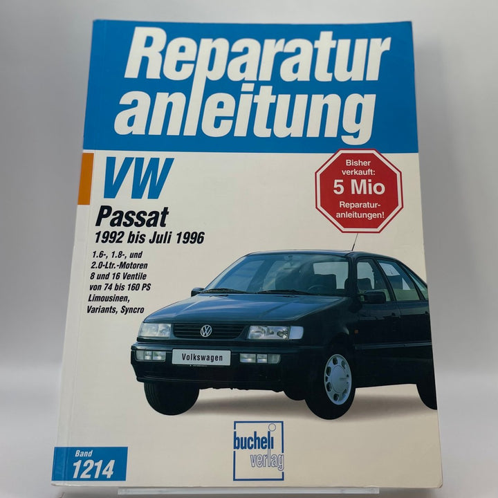 VW Passat IV – Reparaturanleitung – neues quadratisches Originalfoto 9783716819494
