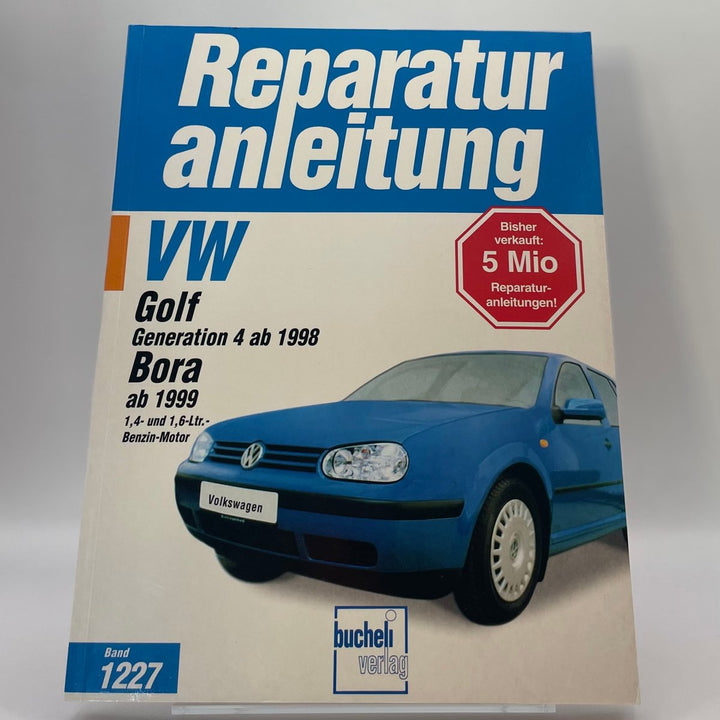 VW Golf IV / Bora – Reparaturanleitung – neues quadratisches Originalfoto 9783716819678