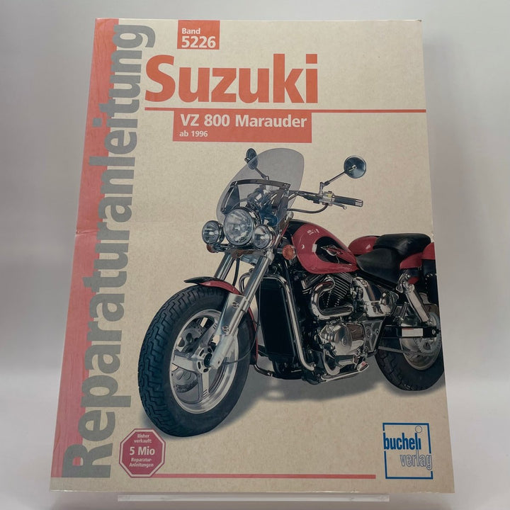 Suzuki VZ 800 Marauder – Reparaturanleitung – neues quadratisches Originalfoto 9783716819791
