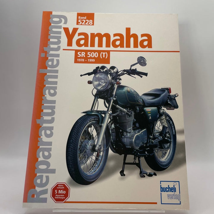 Yamaha SR 500 (T) – Reparaturanleitung – neues quadratisches Originalfoto 9783716819869