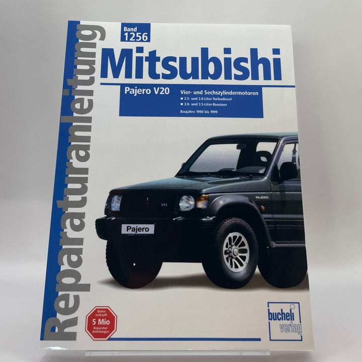 Mitsubishi Pajero V20 – Reparaturanleitung – neues quadratisches Originalfoto 9783716820193