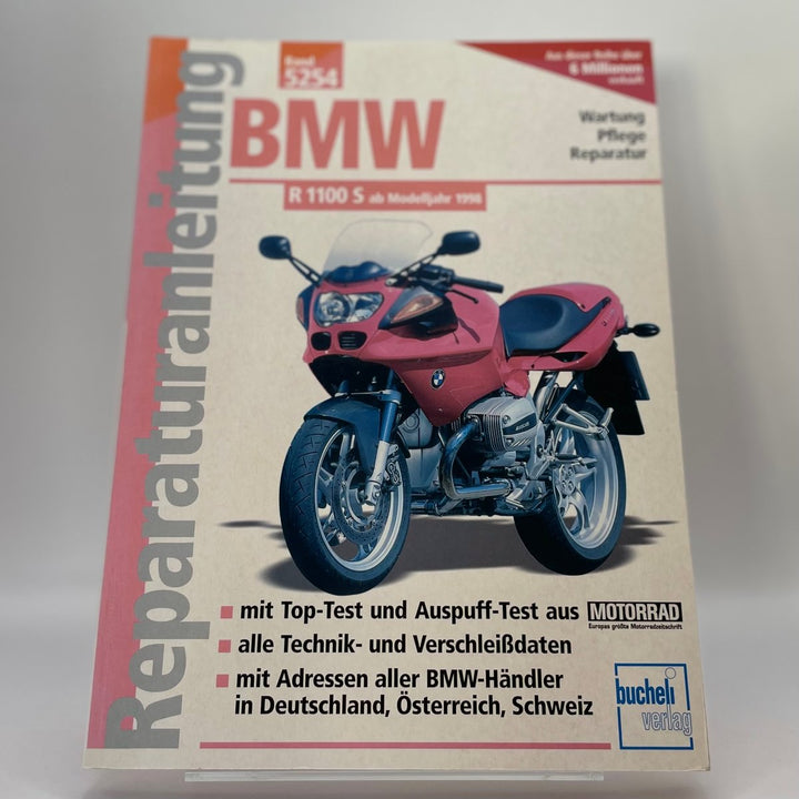 BMW R 1100 S – Reparaturanleitung – neues quadratisches Originalfoto 9783716820520