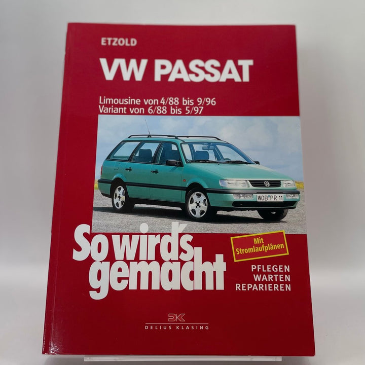 VW Passat - Limousine 4/88-9/96, Variant 6/88-5/97 (4/88–9/96)