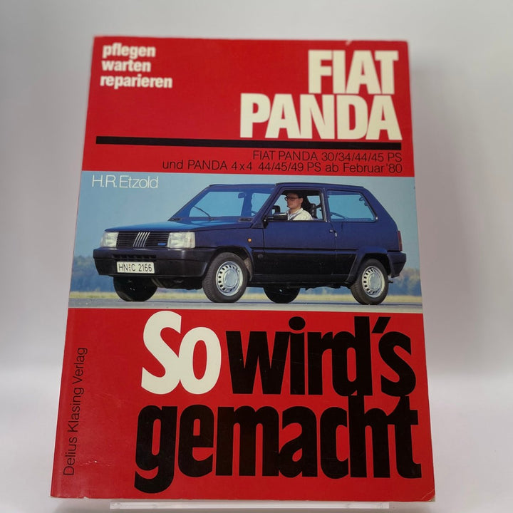 Fiat Panda 2/80 bis 12/95 – Reparaturanleitung – neues quadratisches Originalfoto 9783768806305