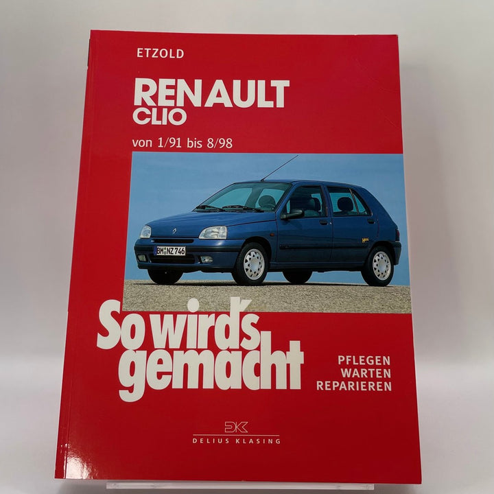 Renault Clio 1/91 bis 8/98 – neues quadratisches Originalfoto 9783768807395