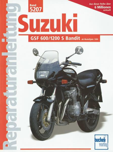 Suzuki GSF600 und GSF1200S Bandit Reparaturanleitung, Buchcover