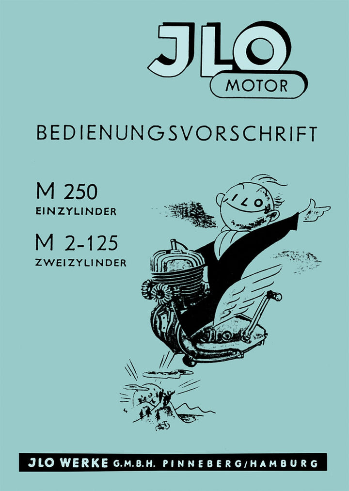 ILO M250 und M2-125 Motor Betriebsanleitung, Titelseite