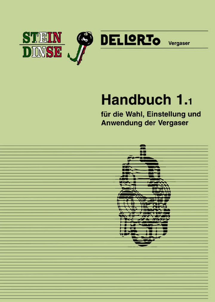 Dellorto Vergaser Handbuch 1.1, Titelseite