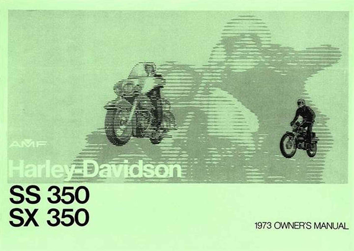 Harley-Davidson Aermacci SS 350/SX 350 Betriebsanleitung, Buchcover