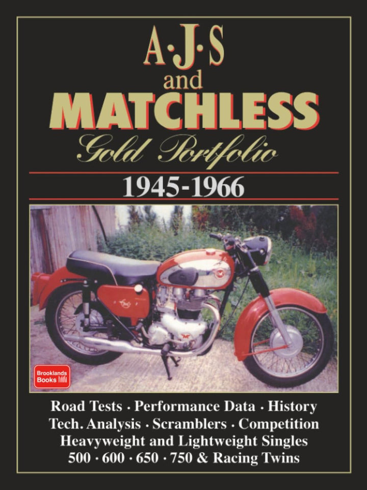 AJS and Matchless Gold Portfolio 1945-1966 - gedrucktes Buch zum Bestpreis! - verwuester.net