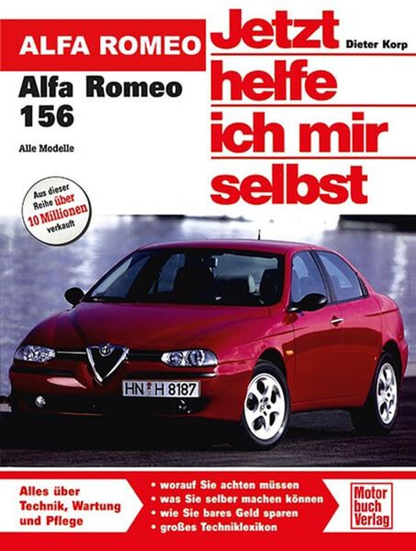 Alfa Romeo 156 Reparaturbuch - gedrucktes Buch zum Bestpreis! - verwuester.net