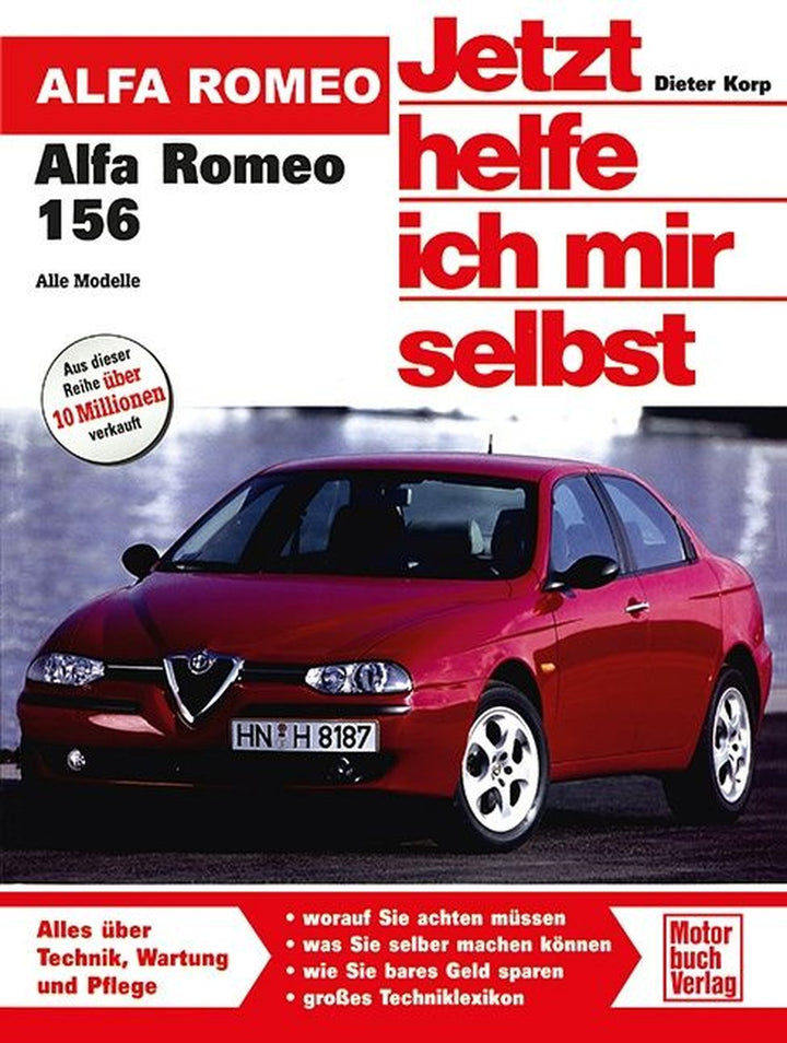Alfa Romeo 156 Reparaturbuch, Buchcover