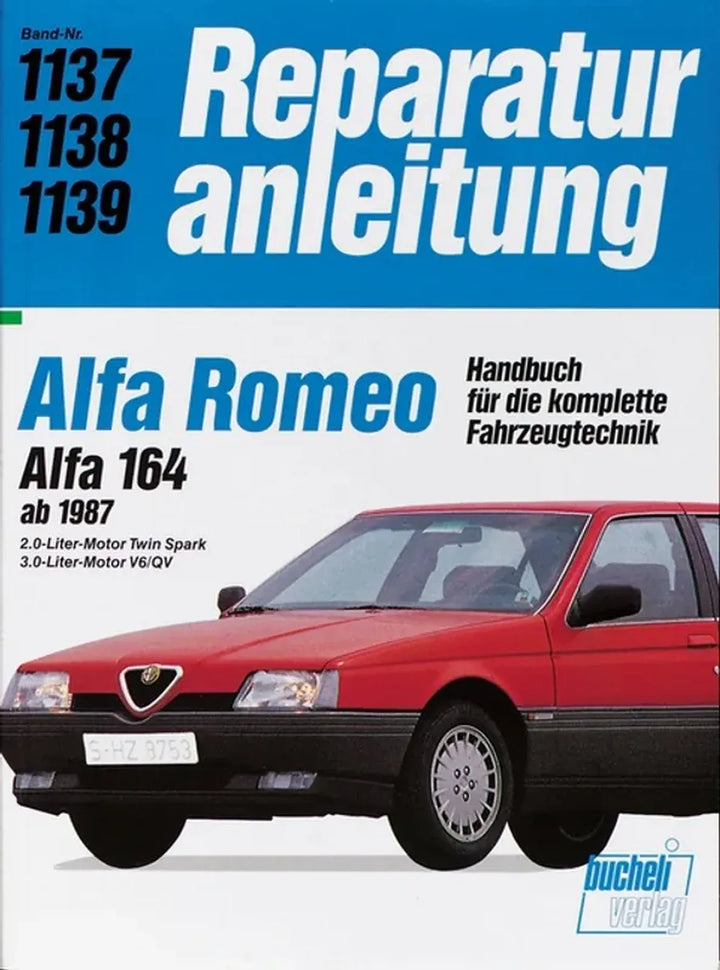 Alfa Romeo Reparaturanleitung und Werkstatthandbuch 1987 - gedrucktes Buch zum Bestpreis! - verwuester.net