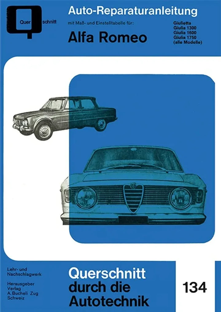 Alfa Romeo Reparaturanleitung und Werkstatthandbuch - gedrucktes Buch zum Bestpreis! - verwuester.net