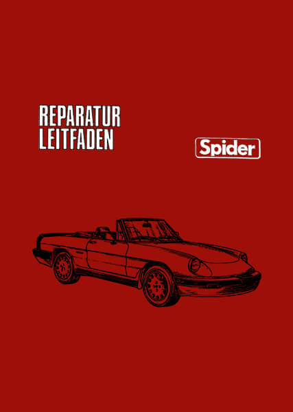 Alfa Romeo Spider Reparaturanleitung - gedrucktes Buch zum Bestpreis! - verwuester.net