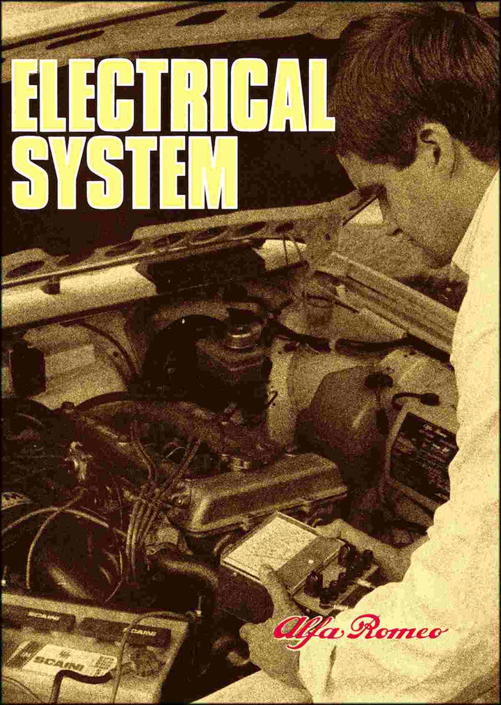 Alfetta Alfasud Giuletta und Alfa 6 Electrical System, Buchcover