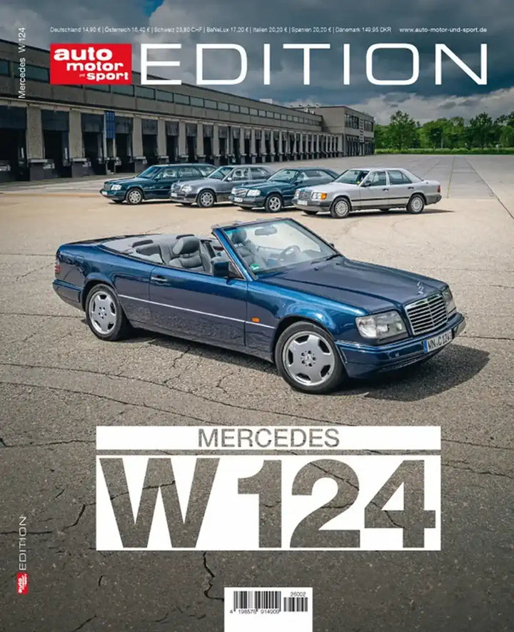 ams Edition 02 / 2026, Sonderausgabe zum Mercedes W124 - gedrucktes Buch zum Bestpreis! - verwuester.net