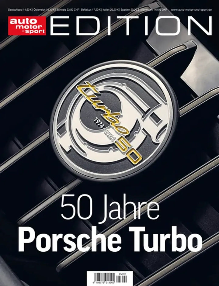 ams Edition: 50 Jahre Porsche Turbo - gedrucktes Buch zum Bestpreis! - verwuester.net