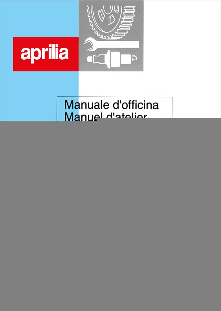 Aprilia Area 51 Werkstatthandbuch – Buchcover