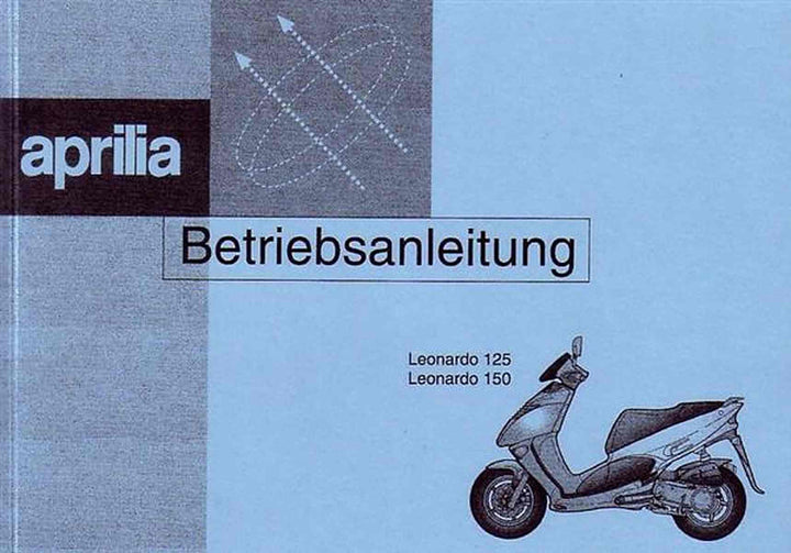 Aprilia Leonardo 125, Leonardo 150 Betriebsanleitung, Buchcover