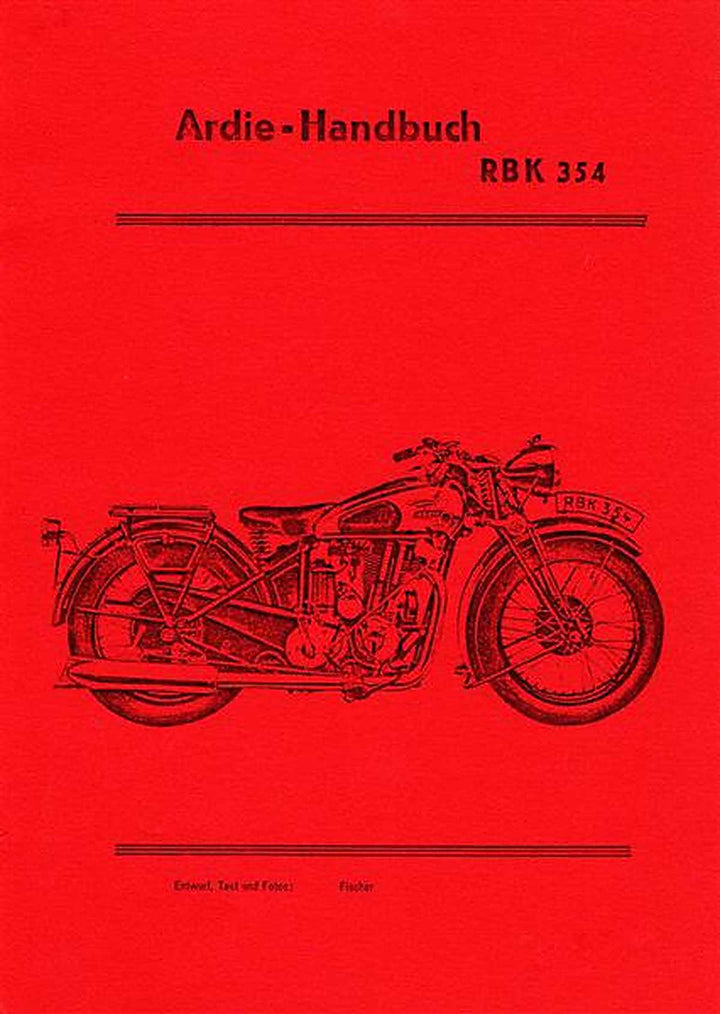 Ardie RBK354 Betriebsanleitung, Buchcover
