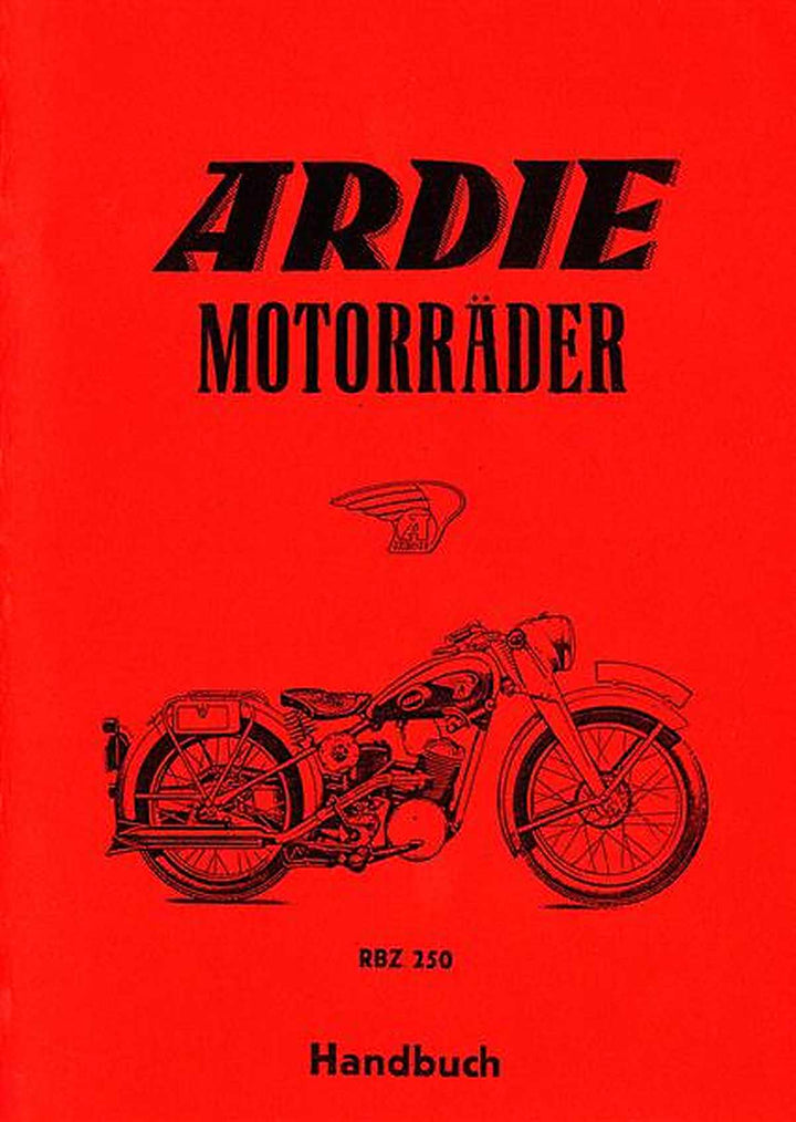 Ardie RBZ250 Betriebsanleitung, Buchcover