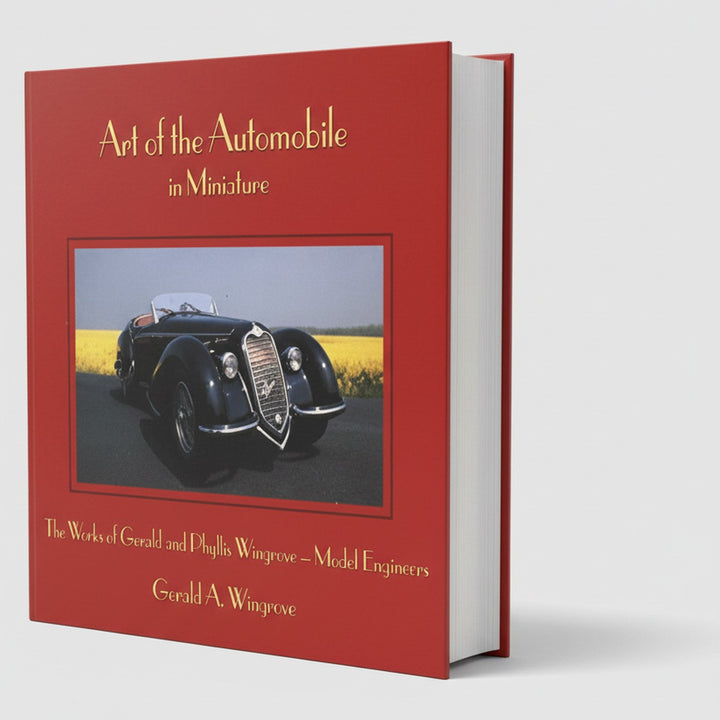 Art of the Automobile in Miniature, Buchcover