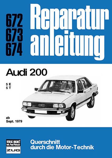 Audi 200 - Reparaturbuch - gedrucktes Buch zum Bestpreis! - verwuester.net