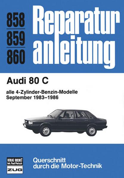 Audi 80 C 1983-1986 - Reparaturbuch - gedrucktes Buch zum Bestpreis! - verwuester.net