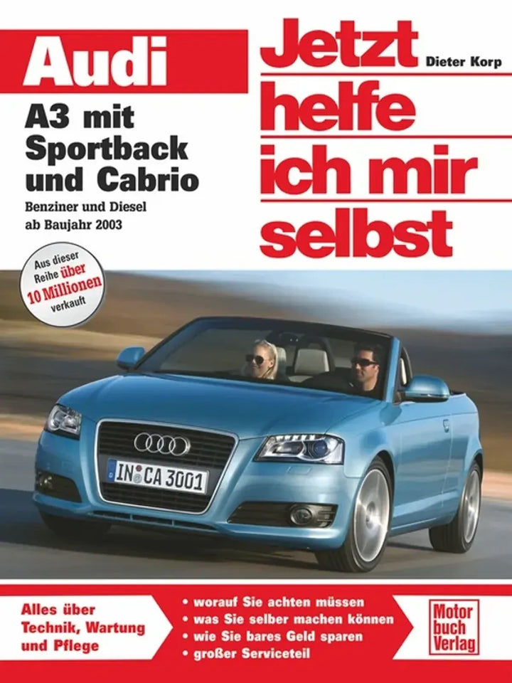 Audi A3 mit Sportback und Cabrio - gedrucktes Buch zum Bestpreis! - verwuester.net